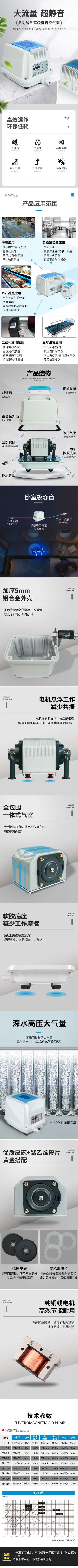 电磁式空气泵 TP系列
